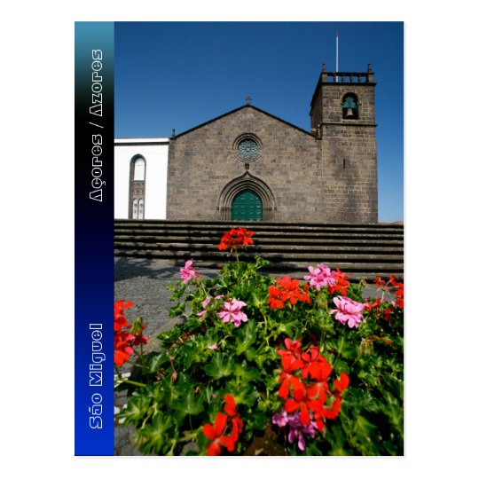 Portuguese church postcard