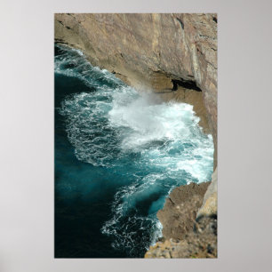 Portuguese Coastline Poster