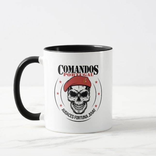 Portuguese Comandos Special Forces Mug (Left)