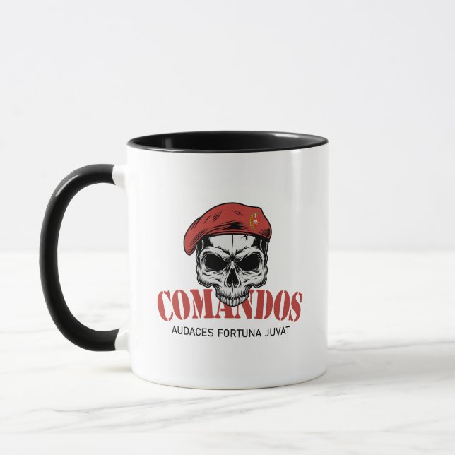 Portuguese Comandos Special Forces Mug (Left)