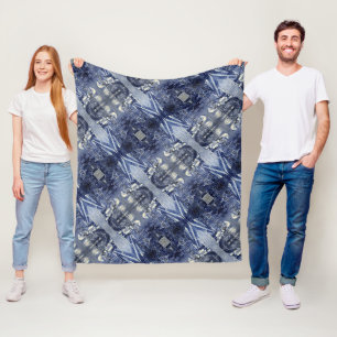 portuguese cultture designs fleece blanket