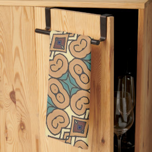 Portuguese designs All-Over Print Apron Kitchen Towel