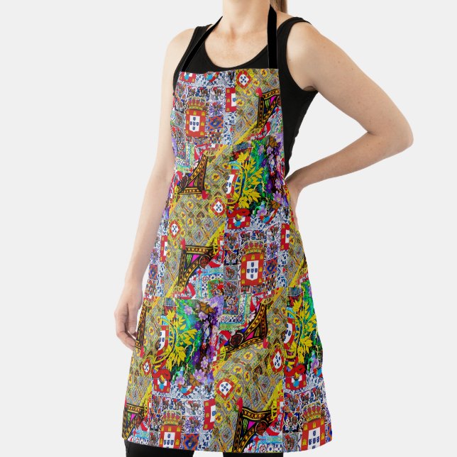 Portuguese designs apron (Insitu)