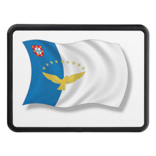Portuguese designs Azores flag  Trailer Hitch Cover