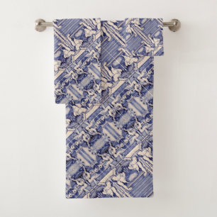 Portuguese designs bath towel set