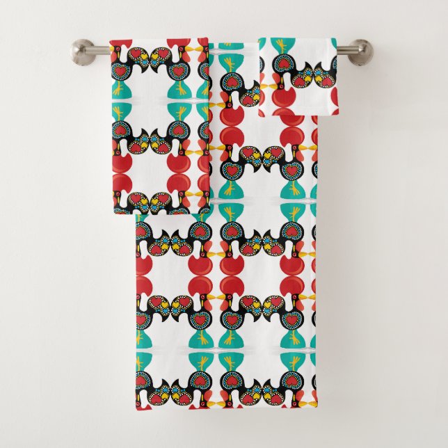 Portuguese designs  bath towel set (Insitu)