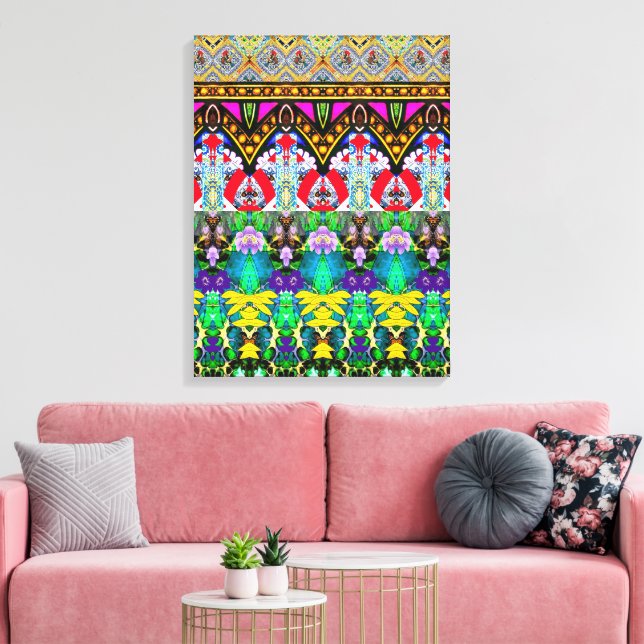 Portuguese designs  canvas print (Insitu(LivingRoom))