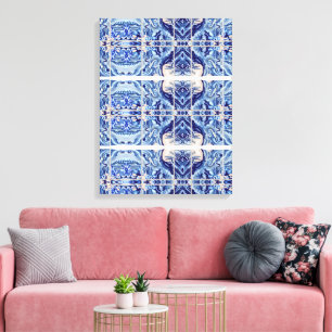 Portuguese designs canvas print
