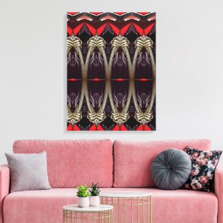Portuguese designs canvas print