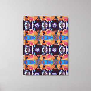 Portuguese designs canvas print