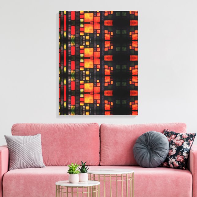 Portuguese designs  canvas print (Insitu(LivingRoom))