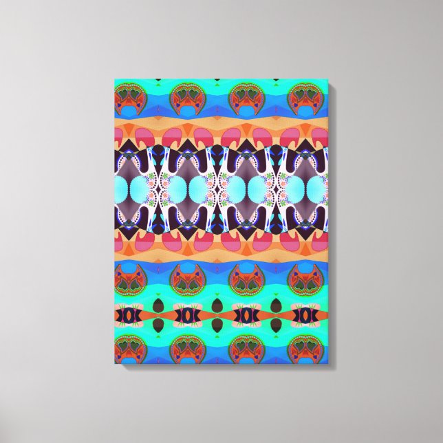 Portuguese designs  canvas print (Front)