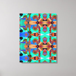 Portuguese designs canvas print