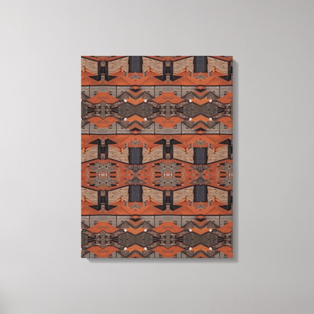 Portuguese designs  canvas print (Front)
