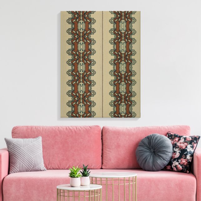 Portuguese designs canvas print (Insitu(LivingRoom))