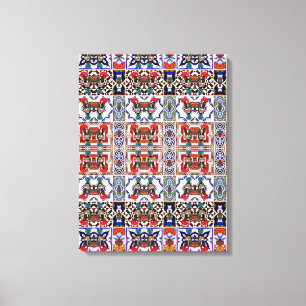 Portuguese designs canvas print