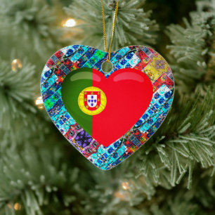 Portuguese designs ceramic ornament