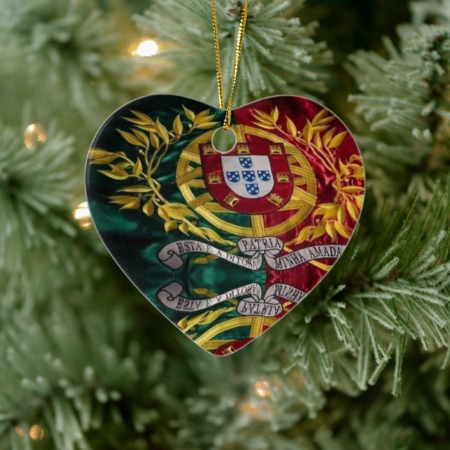 Portuguese designs ceramic ornament (Tree)