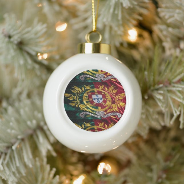Portuguese designs ceramic ornament (Tree)