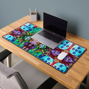 Portuguese designs desk mat