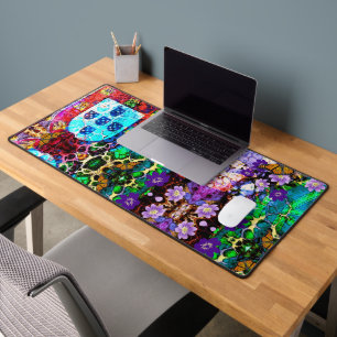 Portuguese designs desk mat