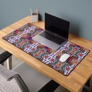 Portuguese designs desk mat