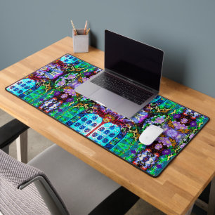 Portuguese designs desk mat
