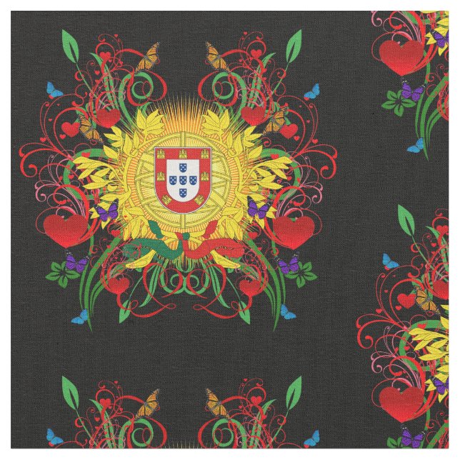 Portuguese designs fabric (Close Up)