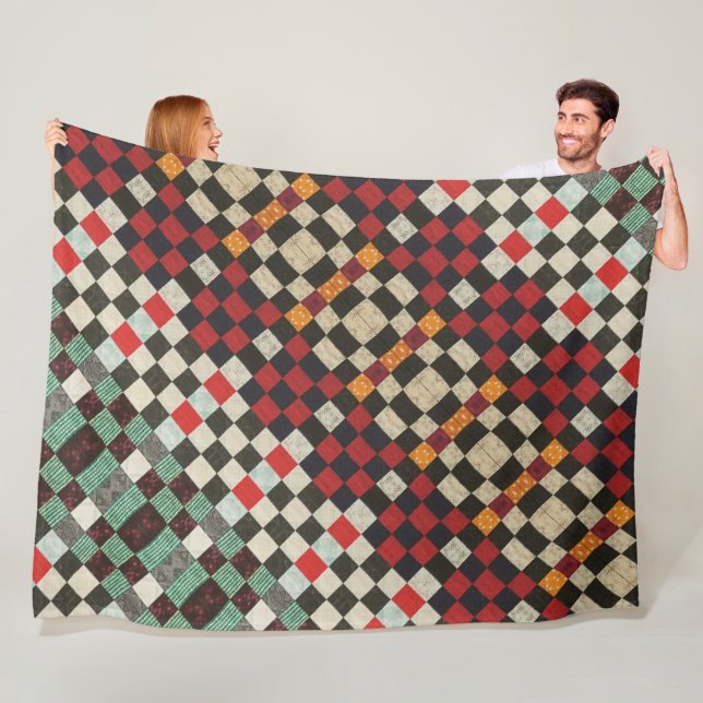 Portuguese designs  fleece blanket (In Situ)