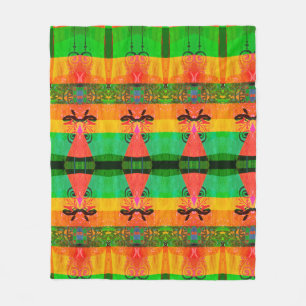 Portuguese designs fleece blanket