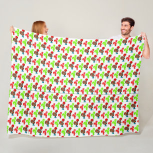 Portuguese designs fleece blanket