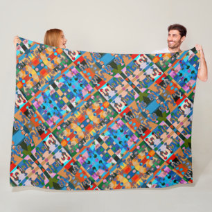 Portuguese designs  fleece blanket