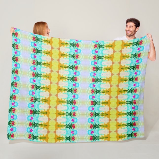 Portuguese designs  fleece blanket (In Situ)
