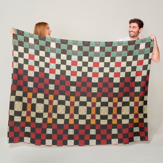 Portuguese designs  fleece blanket (In Situ)