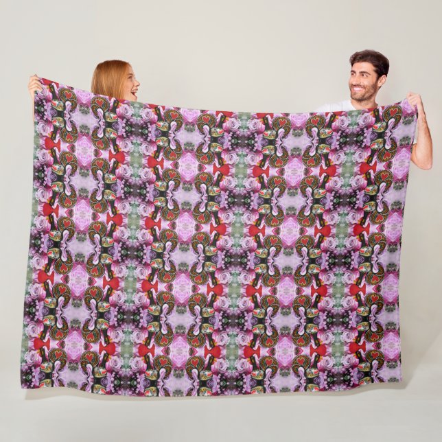Portuguese designs  fleece blanket (In Situ)