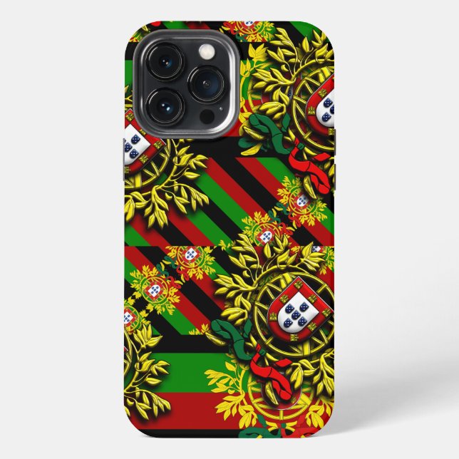 Portuguese designs iPhone case (Back)