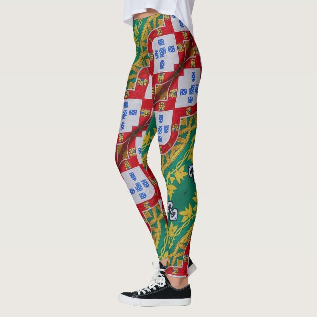 Portuguese designs leggings (Left)