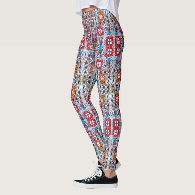 Portuguese designs leggings (Left)