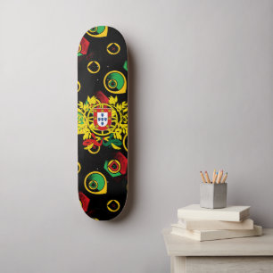 Portuguese designs leggings skateboard