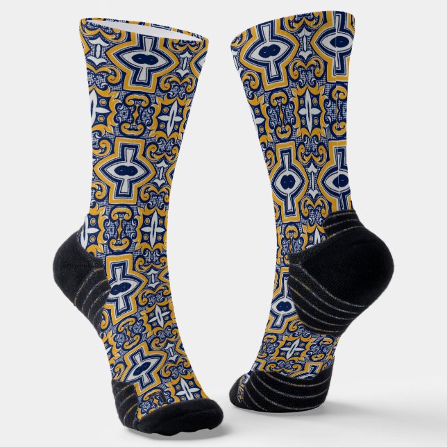 Portuguese designs  socks (Angled)