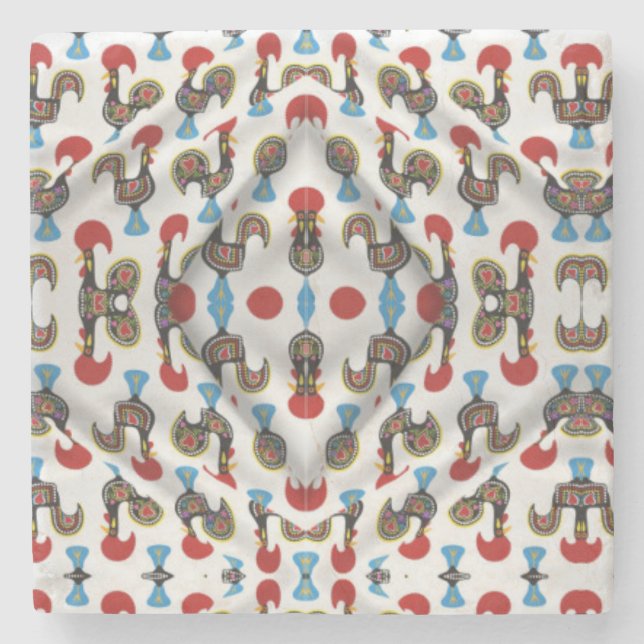 Portuguese designs  stone coaster (Front)