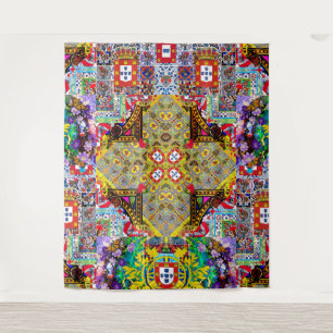 Portuguese designs tapestry