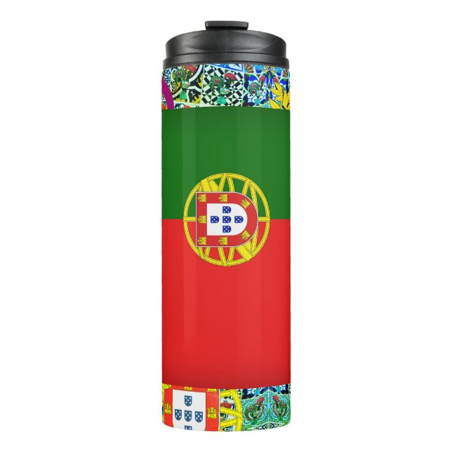 Portuguese designs  thermal tumbler (Front)