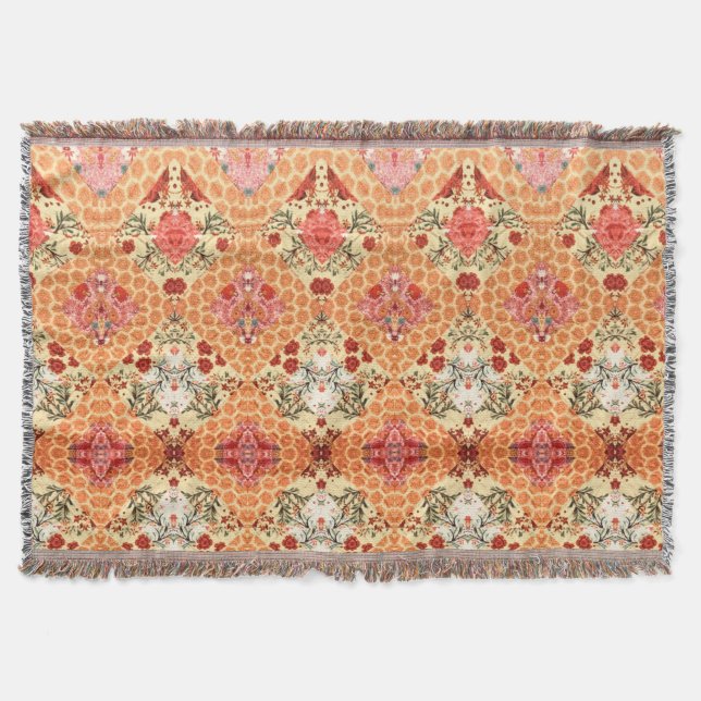 Portuguese designs Throw Blanket (Front)