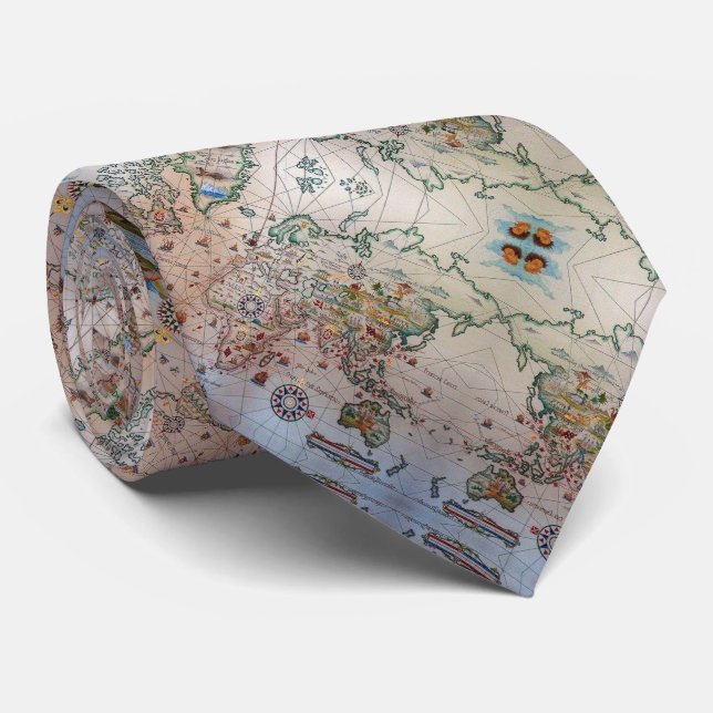 Portuguese designs  tie (Rolled)