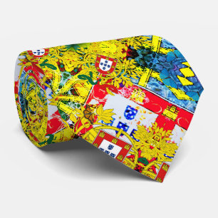 Portuguese designs tie