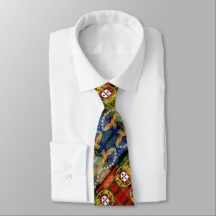 Portuguese designs tie