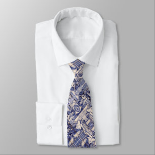 Portuguese designs tie