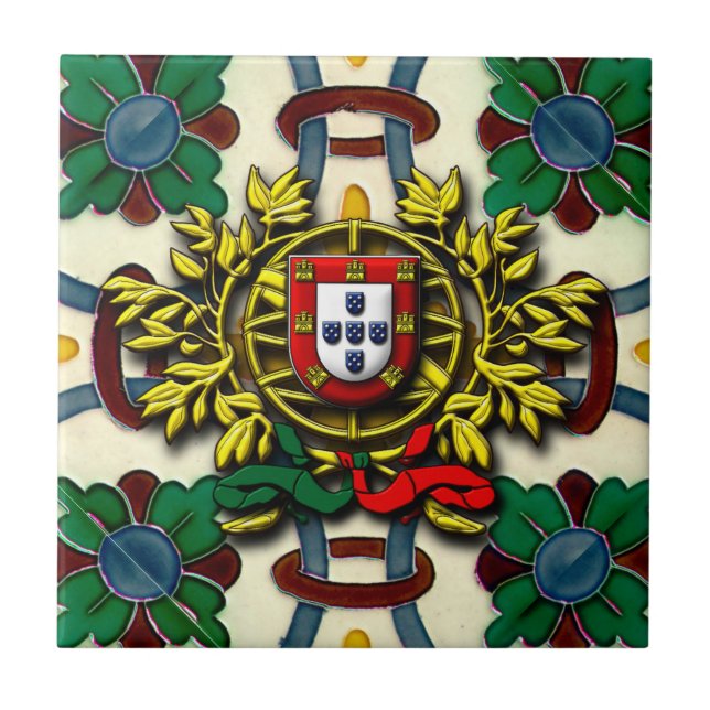 Portuguese designs  tile (Front)