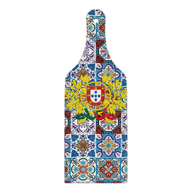 Portuguese designs Tote Cutting Board (Front)